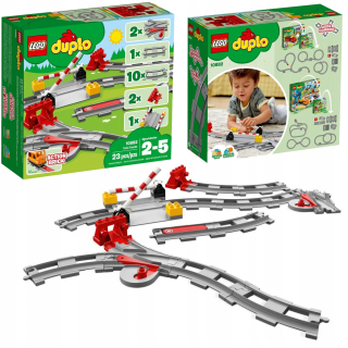 Stavebnica - Lego Duplo Railway Track 10882