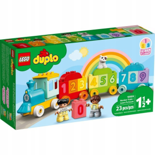 Stavebnica - LEGO Duplo vlak cyferkami