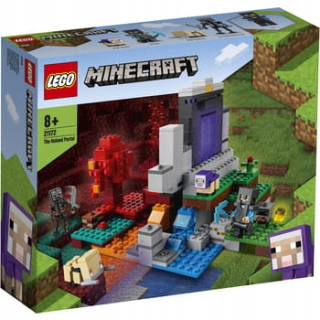 Minecraft  - Lego Minecraft Bracks Zničená portál (21172)