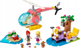 Stavebnica - Lego Friends Vet Clinic Rescue Helicopter