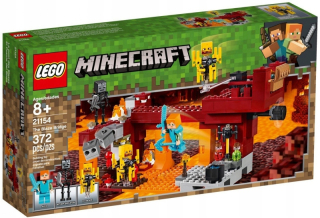 Minecraft - Lego Minecraft most Vypálené most Minecraft