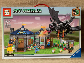 Stavebnica - Minecraft môj svet Pads figúrky Endragon Dragon