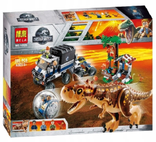 Stavebnica - Dinosaury Jurského parku Klocki Dinosaurus Carnotaurus