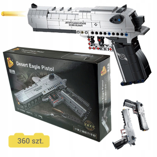 Stavebnica - Pads Gun na šípkách Eagle Desert Weapon 360e