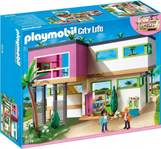 Stavebnica - Bloky Playmobil City Action Modern Villa 5574