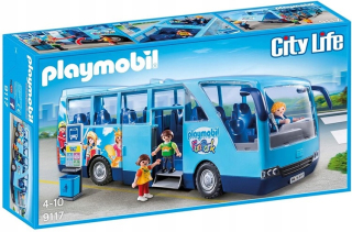 Stavebnica - Klocki Playmobil City Life Školský autobus 9117