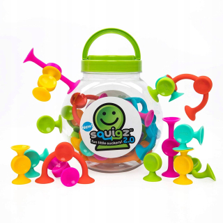 Squigz 2,0 36 blokov tehly v pohári