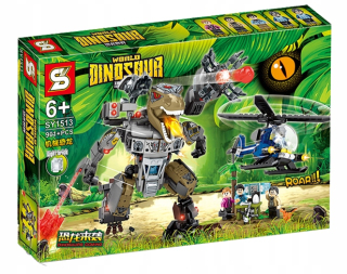 Stavebnica - Building Blocks Dinosaur Jurassic tyrannosaurus 1513