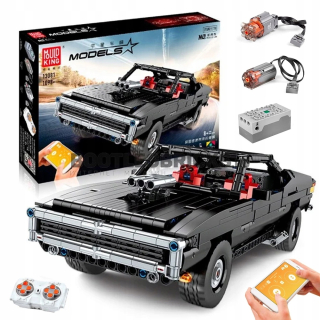 Technické bloky ovládané auto na diaľkovom ovládaní Dodge RC