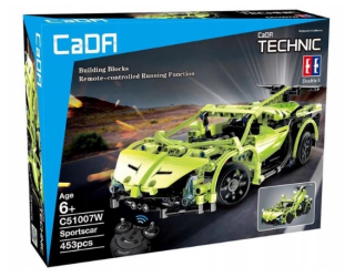 Tehly Technic CADA športové auto R / C 453el C51007