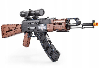 Technic Cada bloky AK47 738EL pušku. C61009W