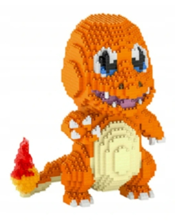 Klocki Kit figúrka Charmander Pokemon Mini