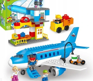 Blokuje veľké lietadlá, letisko, comp. s Lego Duplo