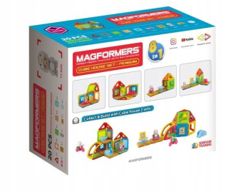 Magnetické bloky Cube dom Penguin