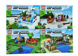 Minecraft - Mestské bloky minecraft. Hit ICE