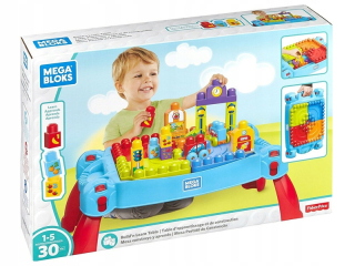Stavebnica - Plastové bloky Fisher Price Mega Brands Table