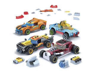 Stavebnica - Plastové bloky Mega Construx Hot Wheels Vozidlá