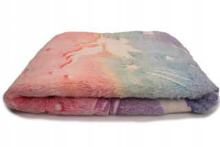 Prikrývka, prehozy na posteľ - Prikrývka 75x100 Soft -Drave GLEAGING PEGAS