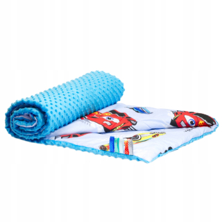 Prikrývka, prehozy na posteľ - Prikrývka babyono 75 x 100 cm oranžové zvieratá