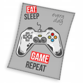 Prikrývka, prehozy na posteľ - Fleece prikrývka Bedspread 150x200 Gamer