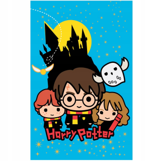 Prikrývka, prehozy na posteľ - Fleece prikrývka 100x150 Harry Potter Kids