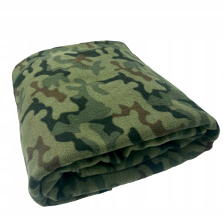Prikrývka, prehozy na posteľ - Polárna prikrývka Camo 155x200 cm