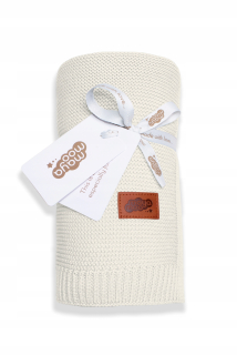 Prikrývka, prehozy na posteľ - Bambusová detská prikrývka 80x100 ECRU Bamboo