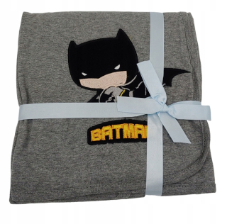 Prikrývka, prehozy na posteľ - Bavlnená prikrývka Batman Carbotex 75x100 cm