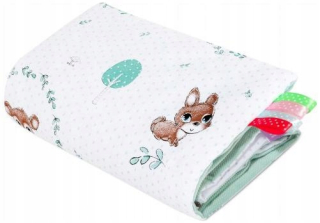Prikrývka, prehozy na posteľ - Detská prikrývka /Detský zamat 75x100 Yukki