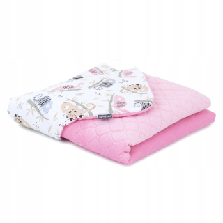 Prikrývka, prehozy na posteľ - Prikrývka pre deti Velvet Pik 75x100 - leto