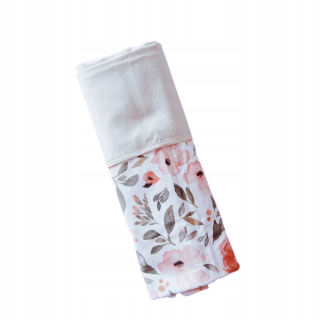 Prikrývka, prehozy na posteľ - Dieťa pre dieťa kvety z Begonia Summer Swaddle