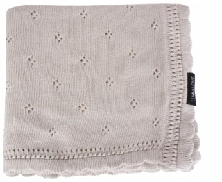 Prikrývka, prehozy na posteľ - Otvorená detská prikrývka Daisy Beige Lullalove