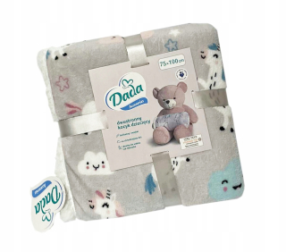 Prikrývka, prehozy na posteľ - Dvojitá deťba Detská prikrývka Dada UniCorp 75x100