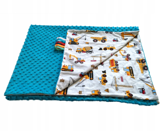 Prikrývka, prehozy na posteľ - Minky prikrývka 100x135 Minky bavlna bez izolácie