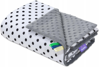 Prikrývka, prehozy na posteľ - Pipi Duch Bock Cotton Velvet 55x75 cm