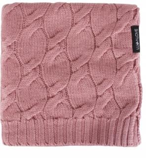 Prikrývka, prehozy na posteľ - Merino 80x100 vlnená prikrývka Lullalove