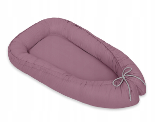 Hniezdo pre bábätko - Cocoon/ Baby Playpen - retro ružová