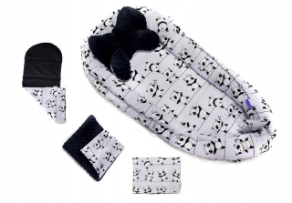 Hniezdo pre bábätko - Baby Cocoon 50x90, Playpen, Panda Socket