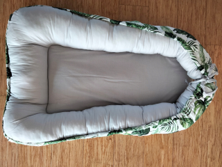 Hniezdo pre bábätko - Detské ekologické zelené listy