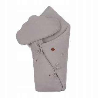 Hniezdo pre bábätko - 5el detská súprava Comfort Minky Cocoon Socket