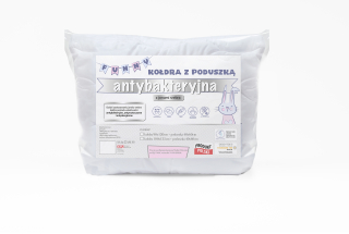 Detský paplón a vankúš - 100x135 cm anti -allergická prikrývka Rok -round medicína