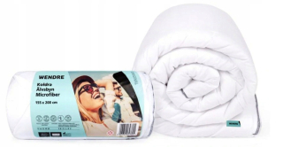 Anti -allergická prikrývka 160x200 biela 155x200