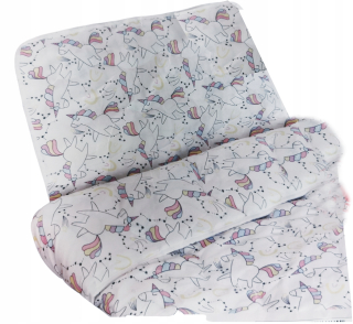 Detský paplón a vankúš - LAPSI prikrývka a vankúš Dada UNICOR 100X135