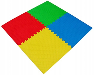 Puzzle sfarbené peny KIT 4ks Mata120x120cm