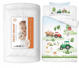 Detský set paplón, vankúš - Posteľná bielizeň 160x200 Cat Cat Mládežnícke zvieratá
