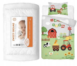 Detský set paplón, vankúš - Detská podstielka Brigáda 140x200 CART