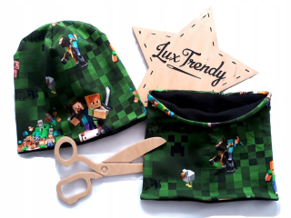 Minecraft - Set Komín Cap Jeseň Zima Minecraft 56-58
