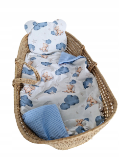 Prikrývka, prehozy na posteľ - Minky prikrývka 75x100 Designs