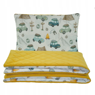 Prikrývka, prehozy na posteľ - Velvet Premium 75x100 35x50 -ročná sada