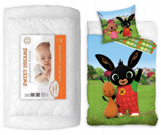 Detský set paplón, vankúš - 100x135 100%bavlna meparo